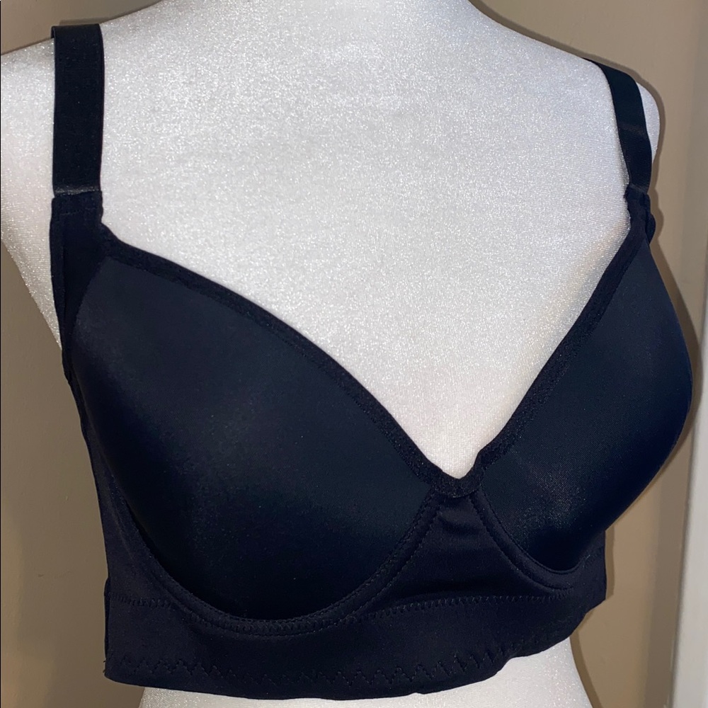 NWT QDN Wide Band Padded Bustier Bra 36C - Picture 2 of 7